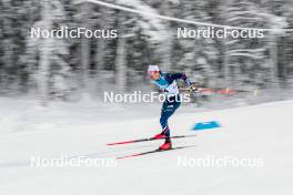 10.12.2023, Oestersund, Sweden (SWE): Hugo Lapalus (FRA) - FIS world cup cross-country, 10km, Oestersund (SWE). www.nordicfocus.com. © Proserpio/NordicFocus. Every downloaded picture is fee-liable.