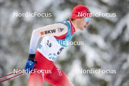 10.12.2023, Oestersund, Sweden (SWE): Beda Klee (SUI) - FIS world cup cross-country, 10km, Oestersund (SWE). www.nordicfocus.com. © Modica/NordicFocus. Every downloaded picture is fee-liable.