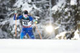 10.12.2023, Oestersund, Sweden (SWE): Nadezhda Stepashkina (KAZ) - FIS world cup cross-country, 10km, Oestersund (SWE). www.nordicfocus.com. © Modica/NordicFocus. Every downloaded picture is fee-liable.