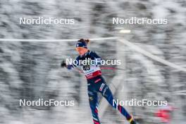 10.12.2023, Oestersund, Sweden (SWE): Delphine Claudel (FRA) - FIS world cup cross-country, 10km, Oestersund (SWE). www.nordicfocus.com. © Proserpio/NordicFocus. Every downloaded picture is fee-liable.