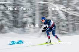 10.12.2023, Oestersund, Sweden (SWE): Flora Dolci (FRA) - FIS world cup cross-country, 10km, Oestersund (SWE). www.nordicfocus.com. © Proserpio/NordicFocus. Every downloaded picture is fee-liable.