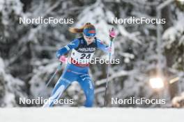 10.12.2023, Oestersund, Sweden (SWE): Eveliina Piippo (FIN) - FIS world cup cross-country, 10km, Oestersund (SWE). www.nordicfocus.com. © Modica/NordicFocus. Every downloaded picture is fee-liable.