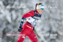 10.12.2023, Oestersund, Sweden (SWE): Lotta Udnes Weng (NOR) - FIS world cup cross-country, 10km, Oestersund (SWE). www.nordicfocus.com. © Modica/NordicFocus. Every downloaded picture is fee-liable.