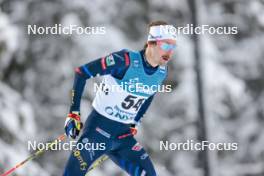 10.12.2023, Oestersund, Sweden (SWE): Hugo Lapalus (FRA) - FIS world cup cross-country, 10km, Oestersund (SWE). www.nordicfocus.com. © Modica/NordicFocus. Every downloaded picture is fee-liable.