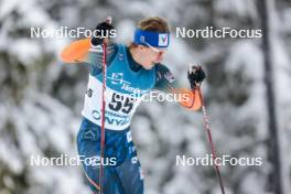 10.12.2023, Oestersund, Sweden (SWE): James Clugnet (GBR) - FIS world cup cross-country, 10km, Oestersund (SWE). www.nordicfocus.com. © Modica/NordicFocus. Every downloaded picture is fee-liable.