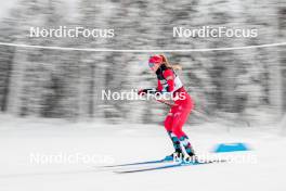 10.12.2023, Oestersund, Sweden (SWE): Julie Bjervig Drivenes (NOR) - FIS world cup cross-country, 10km, Oestersund (SWE). www.nordicfocus.com. © Proserpio/NordicFocus. Every downloaded picture is fee-liable.