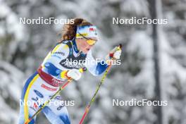 10.12.2023, Oestersund, Sweden (SWE): Moa Lundgren (SWE) - FIS world cup cross-country, 10km, Oestersund (SWE). www.nordicfocus.com. © Modica/NordicFocus. Every downloaded picture is fee-liable.