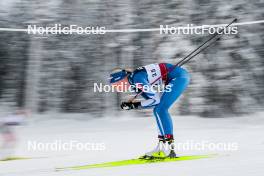 10.12.2023, Oestersund, Sweden (SWE): Anne Kyllonen (FIN) - FIS world cup cross-country, 10km, Oestersund (SWE). www.nordicfocus.com. © Proserpio/NordicFocus. Every downloaded picture is fee-liable.