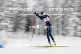 10.12.2023, Oestersund, Sweden (SWE): Caterina Ganz (ITA) - FIS world cup cross-country, 10km, Oestersund (SWE). www.nordicfocus.com. © Proserpio/NordicFocus. Every downloaded picture is fee-liable.