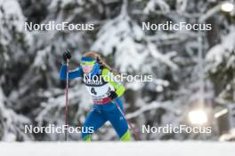 10.12.2023, Oestersund, Sweden (SWE): Anja Mandeljc (SLO) - FIS world cup cross-country, 10km, Oestersund (SWE). www.nordicfocus.com. © Modica/NordicFocus. Every downloaded picture is fee-liable.