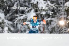 10.12.2023, Oestersund, Sweden (SWE): Andrew Musgrave (GBR) - FIS world cup cross-country, 10km, Oestersund (SWE). www.nordicfocus.com. © Modica/NordicFocus. Every downloaded picture is fee-liable.