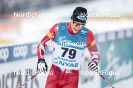 10.12.2023, Oestersund, Sweden (SWE): Benjamin Moser (AUT) - FIS world cup cross-country, 10km, Oestersund (SWE). www.nordicfocus.com. © Modica/NordicFocus. Every downloaded picture is fee-liable.