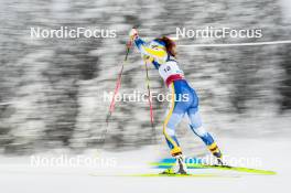 10.12.2023, Oestersund, Sweden (SWE): Moa Lundgren (SWE) - FIS world cup cross-country, 10km, Oestersund (SWE). www.nordicfocus.com. © Proserpio/NordicFocus. Every downloaded picture is fee-liable.