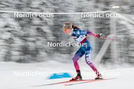 10.12.2023, Oestersund, Sweden (SWE): Rosie Brennan (USA) - FIS world cup cross-country, 10km, Oestersund (SWE). www.nordicfocus.com. © Proserpio/NordicFocus. Every downloaded picture is fee-liable.