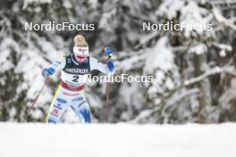 10.12.2023, Oestersund, Sweden (SWE): Linn Svahn (SWE) - FIS world cup cross-country, 10km, Oestersund (SWE). www.nordicfocus.com. © Modica/NordicFocus. Every downloaded picture is fee-liable.
