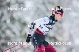 10.12.2023, Oestersund, Sweden (SWE): Kitija Auzina (LAT) - FIS world cup cross-country, 10km, Oestersund (SWE). www.nordicfocus.com. © Modica/NordicFocus. Every downloaded picture is fee-liable.