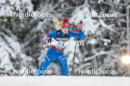 10.12.2023, Oestersund, Sweden (SWE): Josehanna Lundgren Wikstroem (SWE) - FIS world cup cross-country, 10km, Oestersund (SWE). www.nordicfocus.com. © Modica/NordicFocus. Every downloaded picture is fee-liable.