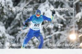 10.12.2023, Oestersund, Sweden (SWE): Vladislav Kovalyov (KAZ) - FIS world cup cross-country, 10km, Oestersund (SWE). www.nordicfocus.com. © Modica/NordicFocus. Every downloaded picture is fee-liable.