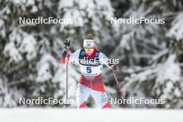 10.12.2023, Oestersund, Sweden (SWE): Sofia Henriksson (SWE) - FIS world cup cross-country, 10km, Oestersund (SWE). www.nordicfocus.com. © Modica/NordicFocus. Every downloaded picture is fee-liable.