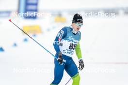 10.12.2023, Oestersund, Sweden (SWE): Anze Gros (SLO) - FIS world cup cross-country, 10km, Oestersund (SWE). www.nordicfocus.com. © Modica/NordicFocus. Every downloaded picture is fee-liable.