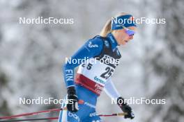 10.12.2023, Oestersund, Sweden (SWE): Anne Kyllonen (FIN) - FIS world cup cross-country, 10km, Oestersund (SWE). www.nordicfocus.com. © Modica/NordicFocus. Every downloaded picture is fee-liable.
