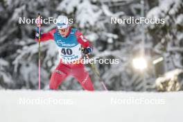 10.12.2023, Oestersund, Sweden (SWE): Johannes Hoesflot Klaebo (NOR) - FIS world cup cross-country, 10km, Oestersund (SWE). www.nordicfocus.com. © Modica/NordicFocus. Every downloaded picture is fee-liable.