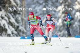 10.12.2023, Oestersund, Sweden (SWE): Margrethe Bergane (NOR) - FIS world cup cross-country, 10km, Oestersund (SWE). www.nordicfocus.com. © Modica/NordicFocus. Every downloaded picture is fee-liable.