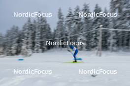 10.12.2023, Oestersund, Sweden (SWE): Vladislav Kovalyov (KAZ) - FIS world cup cross-country, 10km, Oestersund (SWE). www.nordicfocus.com. © Proserpio/NordicFocus. Every downloaded picture is fee-liable.