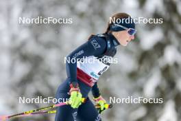 10.12.2023, Oestersund, Sweden (SWE): Anna Comarella (ITA) - FIS world cup cross-country, 10km, Oestersund (SWE). www.nordicfocus.com. © Modica/NordicFocus. Every downloaded picture is fee-liable.