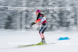 10.12.2023, Oestersund, Sweden (SWE): Katherine Sauerbrey (GER) - FIS world cup cross-country, 10km, Oestersund (SWE). www.nordicfocus.com. © Proserpio/NordicFocus. Every downloaded picture is fee-liable.