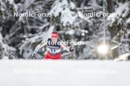 10.12.2023, Oestersund, Sweden (SWE): Anja Weber (SUI) - FIS world cup cross-country, 10km, Oestersund (SWE). www.nordicfocus.com. © Modica/NordicFocus. Every downloaded picture is fee-liable.