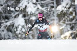 10.12.2023, Oestersund, Sweden (SWE): Sofie Krehl (GER) - FIS world cup cross-country, 10km, Oestersund (SWE). www.nordicfocus.com. © Modica/NordicFocus. Every downloaded picture is fee-liable.