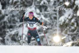 10.12.2023, Oestersund, Sweden (SWE): Katherine Sauerbrey (GER) - FIS world cup cross-country, 10km, Oestersund (SWE). www.nordicfocus.com. © Modica/NordicFocus. Every downloaded picture is fee-liable.