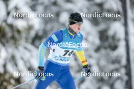 10.12.2023, Oestersund, Sweden (SWE): Denis Volotka (KAZ) - FIS world cup cross-country, 10km, Oestersund (SWE). www.nordicfocus.com. © Modica/NordicFocus. Every downloaded picture is fee-liable.