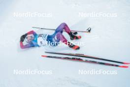 10.12.2023, Oestersund, Sweden (SWE): Gus Schumacher (USA) - FIS world cup cross-country, 10km, Oestersund (SWE). www.nordicfocus.com. © Modica/NordicFocus. Every downloaded picture is fee-liable.