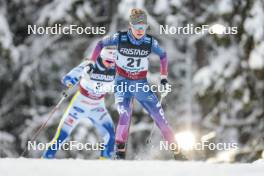 10.12.2023, Oestersund, Sweden (SWE): Sophia Laukli (USA) - FIS world cup cross-country, 10km, Oestersund (SWE). www.nordicfocus.com. © Modica/NordicFocus. Every downloaded picture is fee-liable.