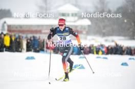 09.12.2023, Oestersund, Sweden (SWE): Coletta Rydzek (GER) - FIS world cup cross-country, individual sprint, Oestersund (SWE). www.nordicfocus.com. © Modica/NordicFocus. Every downloaded picture is fee-liable.