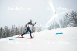 09.12.2023, Oestersund, Sweden (SWE): Hugo Lapalus (FRA) - FIS world cup cross-country, individual sprint, Oestersund (SWE). www.nordicfocus.com. © Modica/NordicFocus. Every downloaded picture is fee-liable.