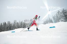 09.12.2023, Oestersund, Sweden (SWE): Erwan Kaeser (SUI) - FIS world cup cross-country, individual sprint, Oestersund (SWE). www.nordicfocus.com. © Modica/NordicFocus. Every downloaded picture is fee-liable.