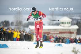 09.12.2023, Oestersund, Sweden (SWE): Benjamin Moser (AUT) - FIS world cup cross-country, individual sprint, Oestersund (SWE). www.nordicfocus.com. © Modica/NordicFocus. Every downloaded picture is fee-liable.
