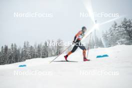 09.12.2023, Oestersund, Sweden (SWE): George Ersson (SWE) - FIS world cup cross-country, individual sprint, Oestersund (SWE). www.nordicfocus.com. © Modica/NordicFocus. Every downloaded picture is fee-liable.