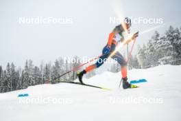 09.12.2023, Oestersund, Sweden (SWE): Qiang Wang (CHN) - FIS world cup cross-country, individual sprint, Oestersund (SWE). www.nordicfocus.com. © Modica/NordicFocus. Every downloaded picture is fee-liable.
