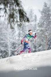 09.12.2023, Oestersund, Sweden (SWE): Will Koch (USA) - FIS world cup cross-country, individual sprint, Oestersund (SWE). www.nordicfocus.com. © Modica/NordicFocus. Every downloaded picture is fee-liable.