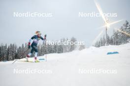09.12.2023, Oestersund, Sweden (SWE): Ingrid Hallquist (SWE) - FIS world cup cross-country, individual sprint, Oestersund (SWE). www.nordicfocus.com. © Modica/NordicFocus. Every downloaded picture is fee-liable.