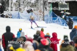09.12.2023, Oestersund, Sweden (SWE): Jessie Diggins (USA) - FIS world cup cross-country, individual sprint, Oestersund (SWE). www.nordicfocus.com. © Modica/NordicFocus. Every downloaded picture is fee-liable.