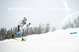 09.12.2023, Oestersund, Sweden (SWE): Johan Haeggstroem (SWE) - FIS world cup cross-country, individual sprint, Oestersund (SWE). www.nordicfocus.com. © Modica/NordicFocus. Every downloaded picture is fee-liable.