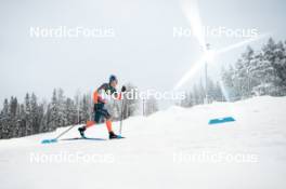 09.12.2023, Oestersund, Sweden (SWE): James Clugnet (GBR) - FIS world cup cross-country, individual sprint, Oestersund (SWE). www.nordicfocus.com. © Modica/NordicFocus. Every downloaded picture is fee-liable.