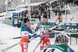 09.12.2023, Oestersund, Sweden (SWE): Michal Novak (CZE), Ludek Seller (CZE), (l-r)  - FIS world cup cross-country, individual sprint, Oestersund (SWE). www.nordicfocus.com. © Proserpio/NordicFocus. Every downloaded picture is fee-liable.
