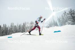 09.12.2023, Oestersund, Sweden (SWE): Raimo Vigants (LAT) - FIS world cup cross-country, individual sprint, Oestersund (SWE). www.nordicfocus.com. © Modica/NordicFocus. Every downloaded picture is fee-liable.