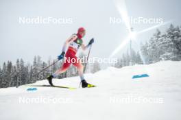09.12.2023, Oestersund, Sweden (SWE): Janik Riebli (SUI) - FIS world cup cross-country, individual sprint, Oestersund (SWE). www.nordicfocus.com. © Modica/NordicFocus. Every downloaded picture is fee-liable.
